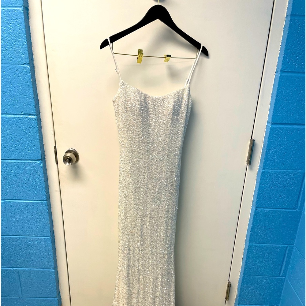 Brand new La Femme wedding gown.  Tags still in place.